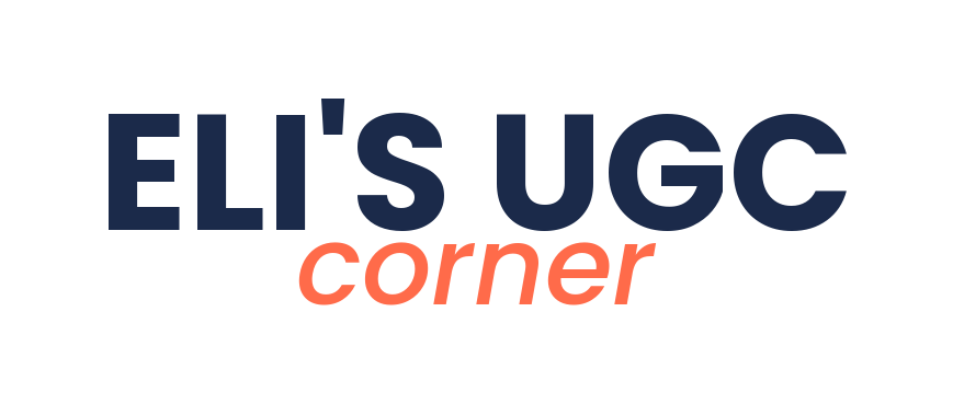 Eli's UGC Corner - Logo (transparent) Eli's UGC Corner - Logo (transparent)